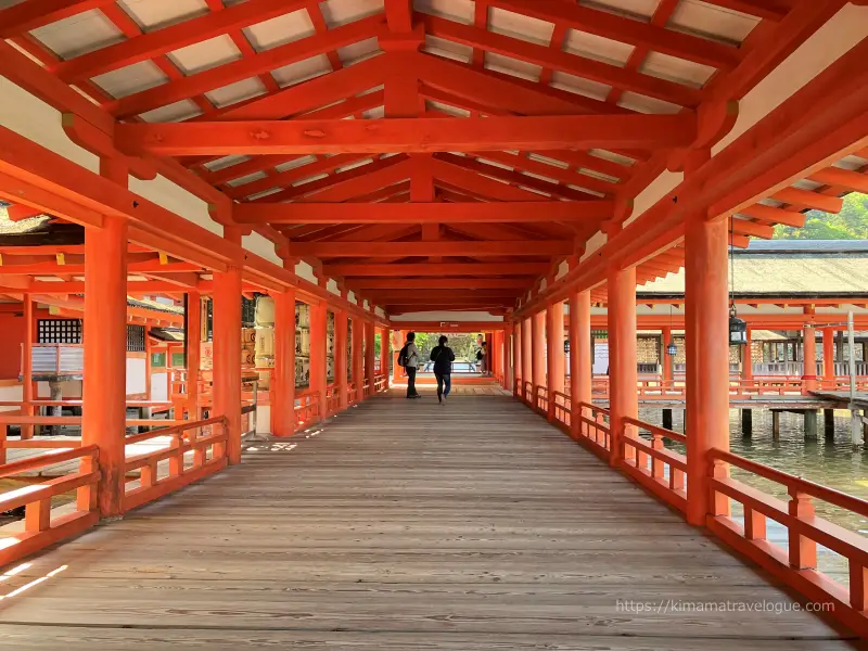 広島02　厳島神社 (22)回廊