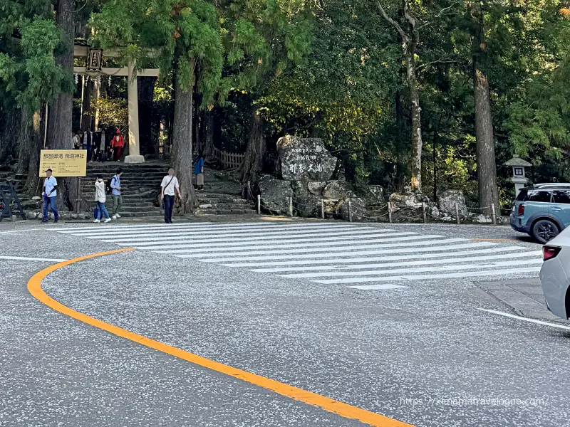 和歌山02　熊野古道(33)駐車場へ徒歩