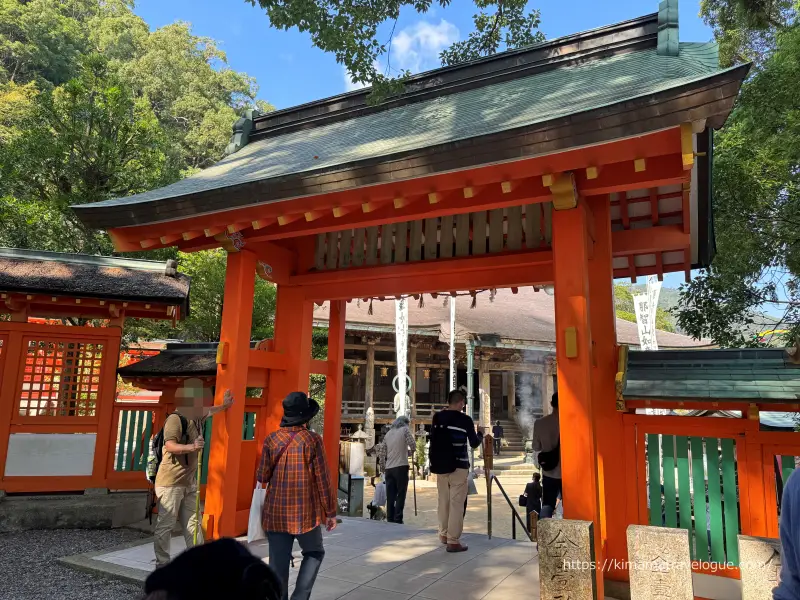 和歌山01　熊野古道(64)那智山青岸渡寺へ