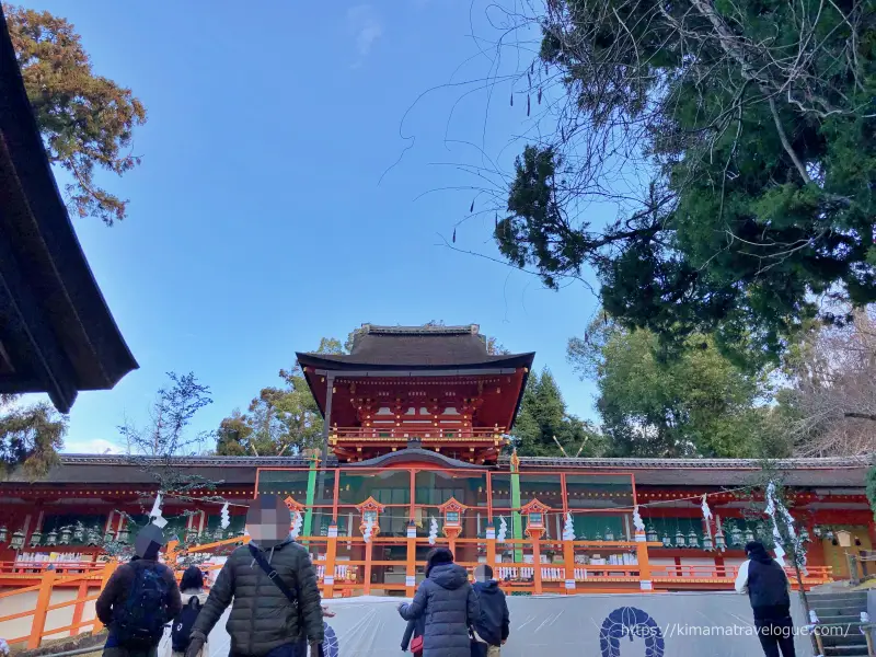 春日大社(14)参拝所