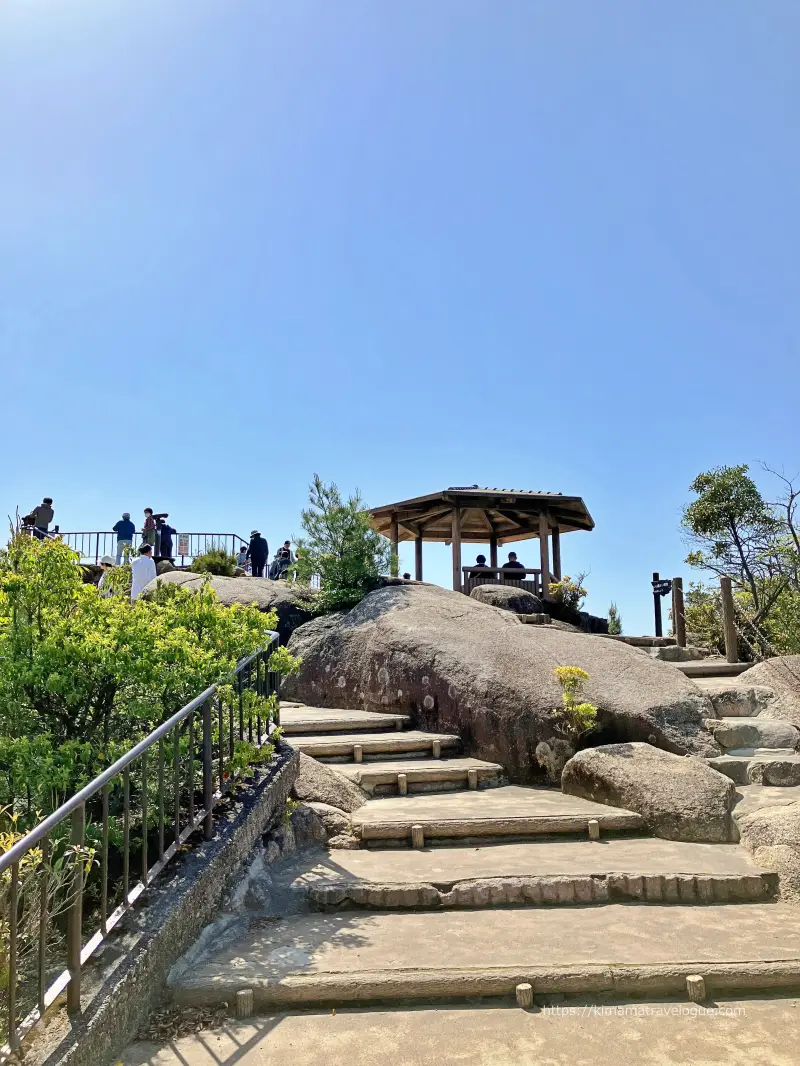 広島04　ロープウエー(20)獅子岩展望台