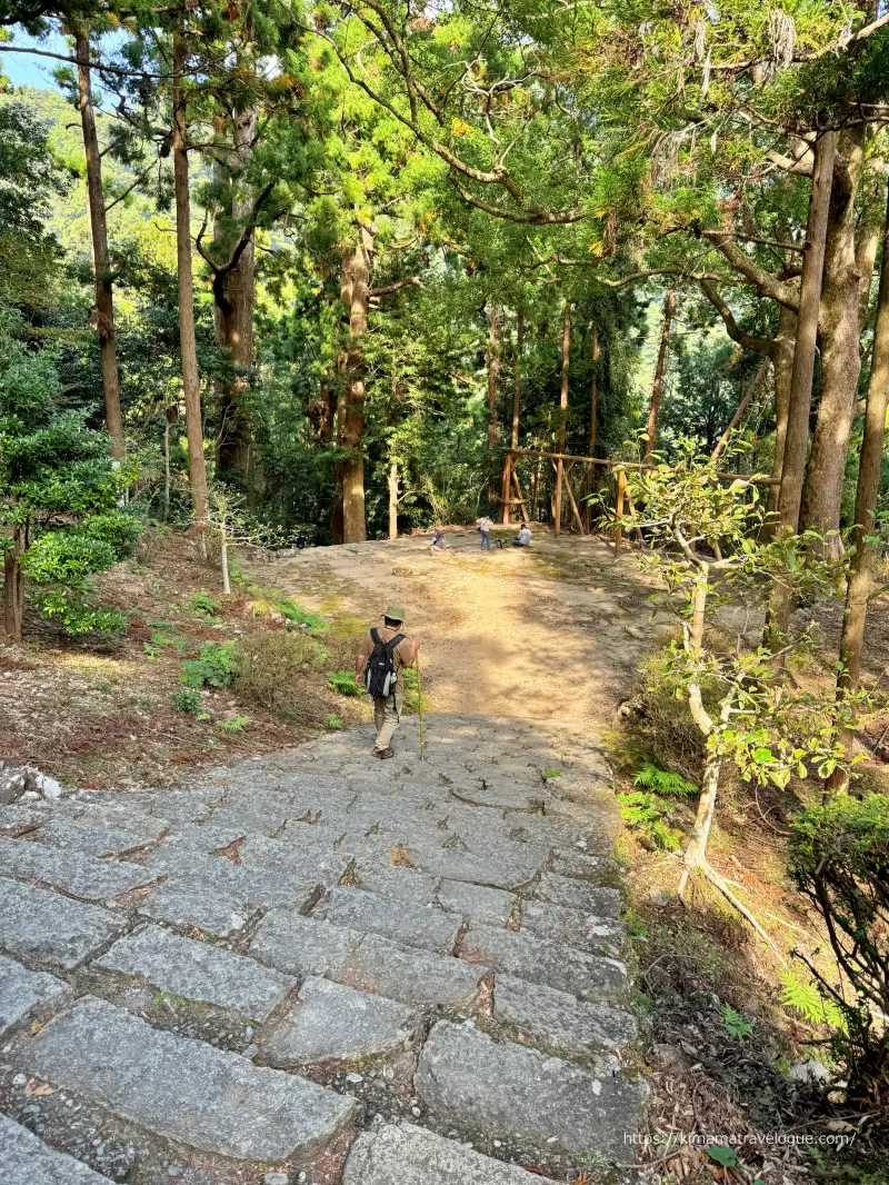 和歌山02　熊野古道(16)那智の滝へ道