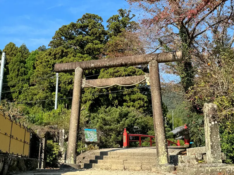 和歌山01　熊野古道(10)大門坂鳥居