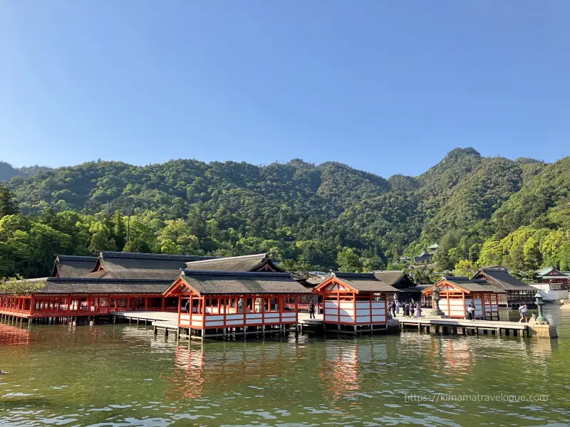 広島02　厳島神社 (9)満潮時