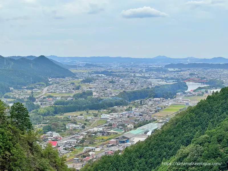 岐阜グランドキャニオン(29)　遠見岩からの景色