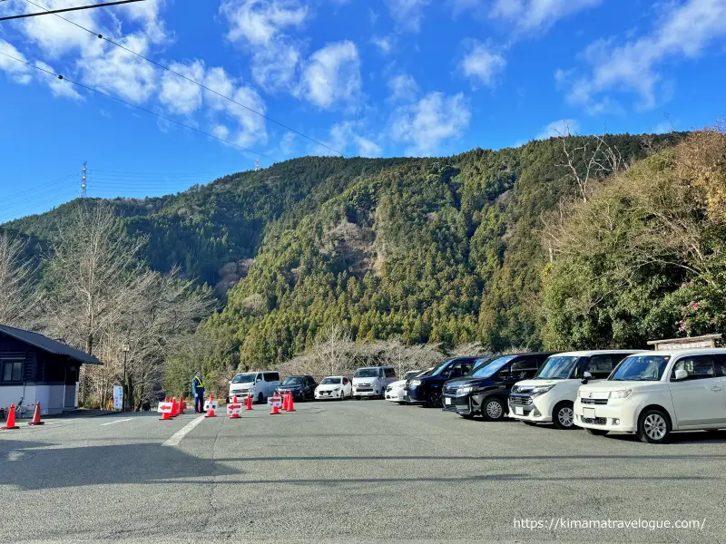 秋葉山本宮秋葉神社(2)　下社駐車場