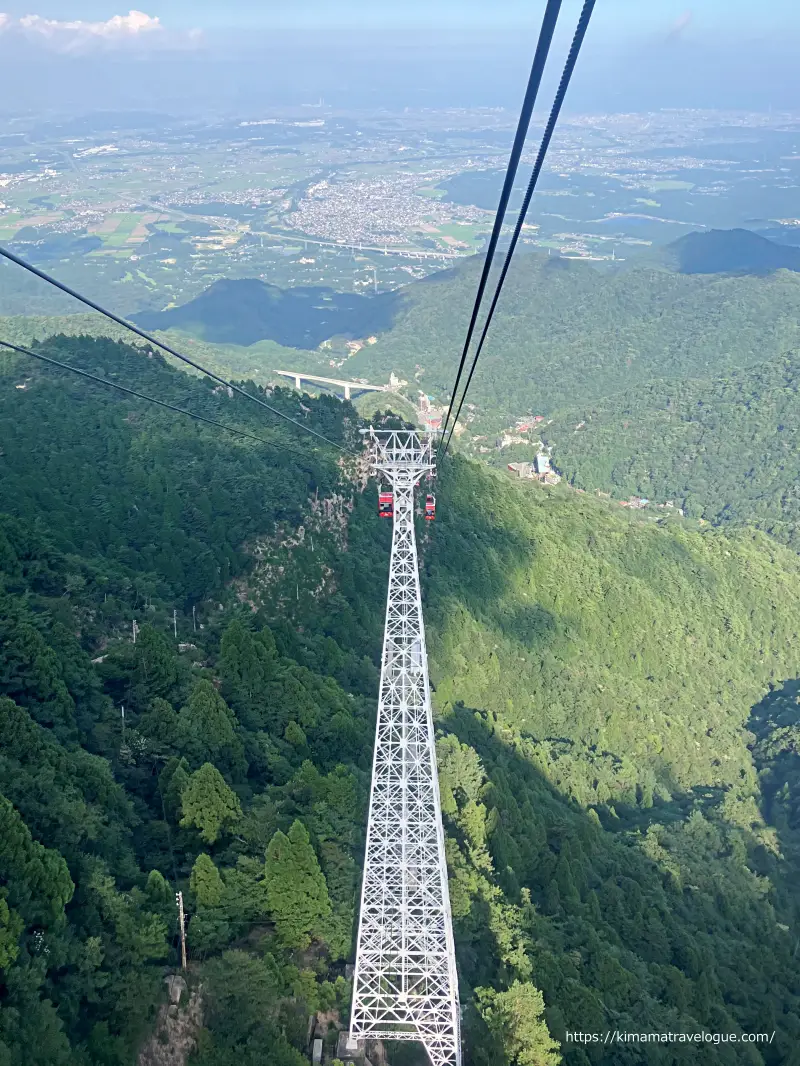 御在所(6)　日本一高いロープウエイ鉄塔