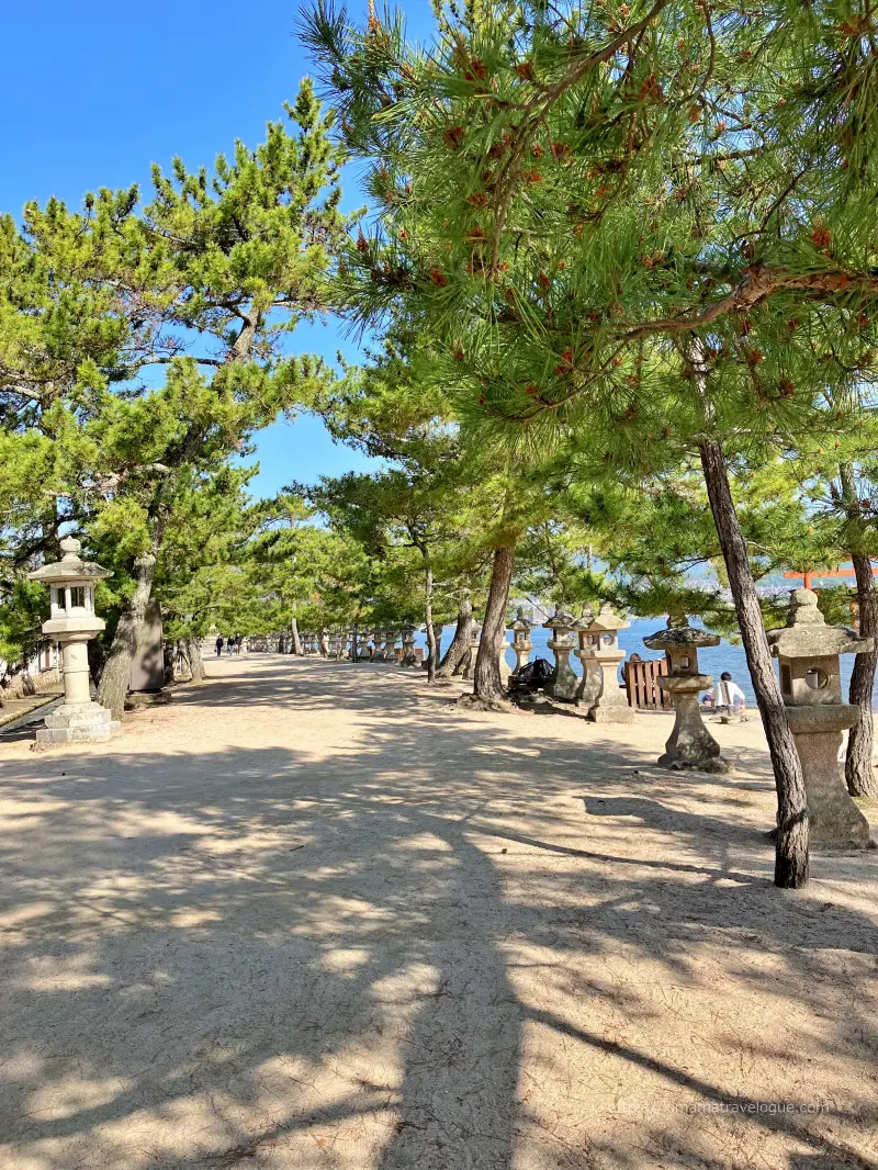 広島02　厳島神社 (28)西松原