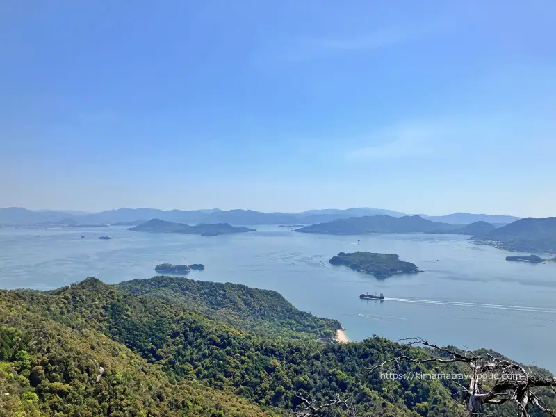 広島04　ロープウエー(22)獅子岩展望台3