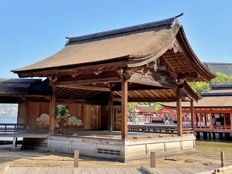 広島02　厳島神社 (25)能舞台