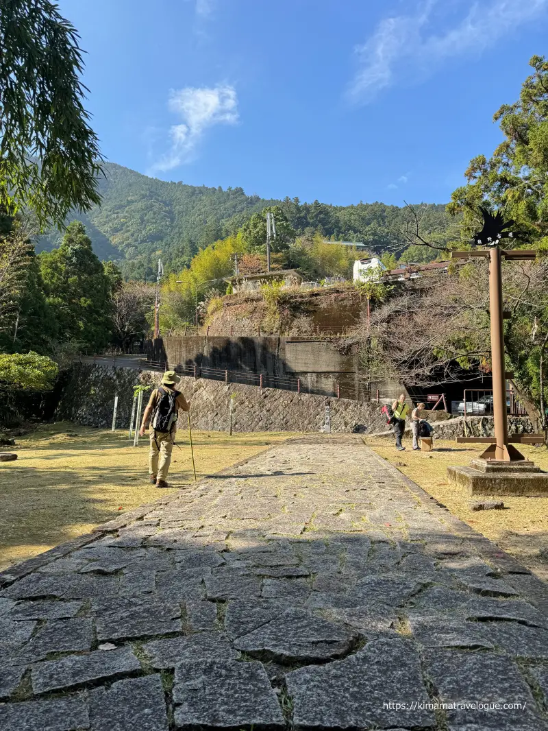 和歌山01　熊野古道(25)大門坂広場