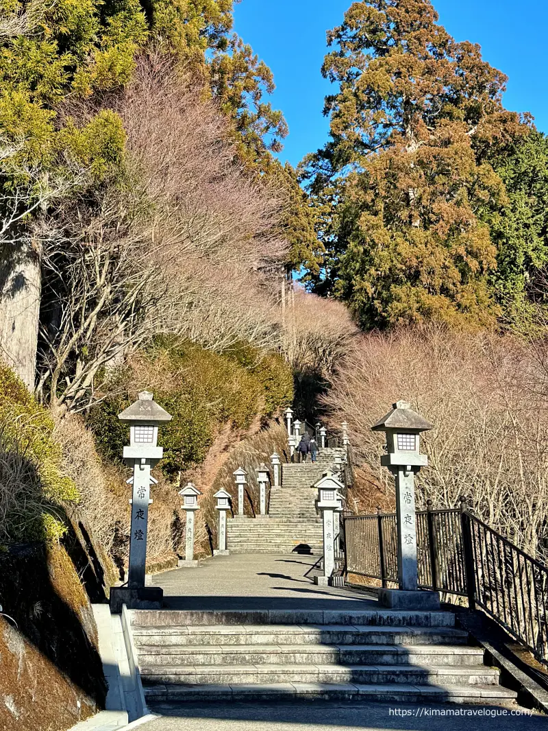 秋葉山本宮秋葉神社(39)　上社への参道