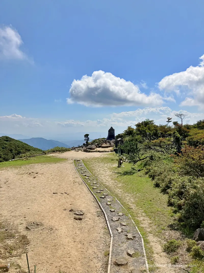 御在所(33)　長者池への道