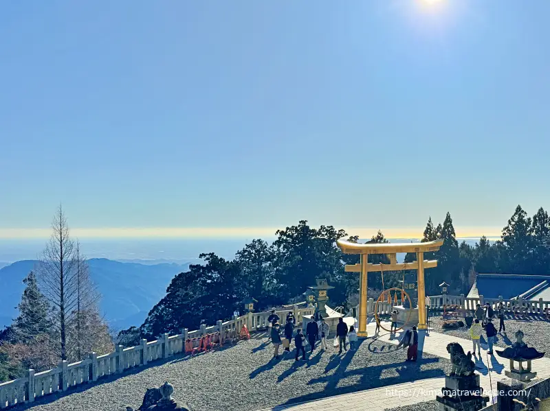 秋葉山本宮秋葉神社(90)　天空の鳥居