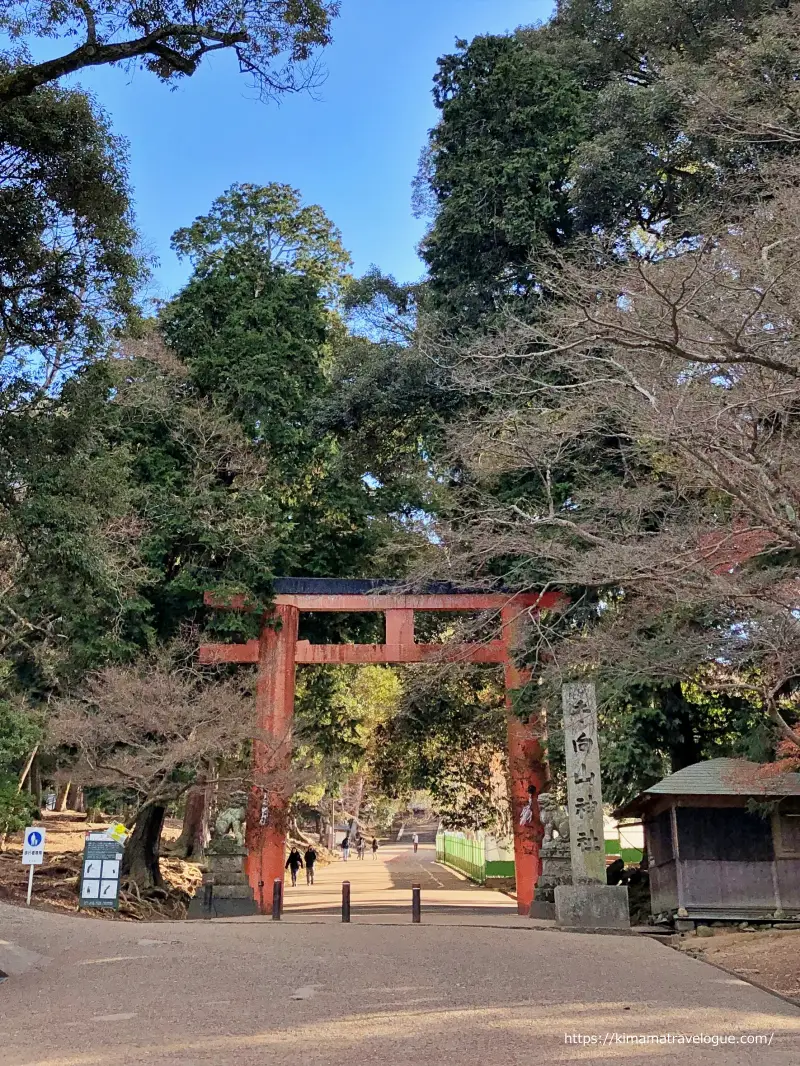 二月堂他(1)手向山神社鳥居