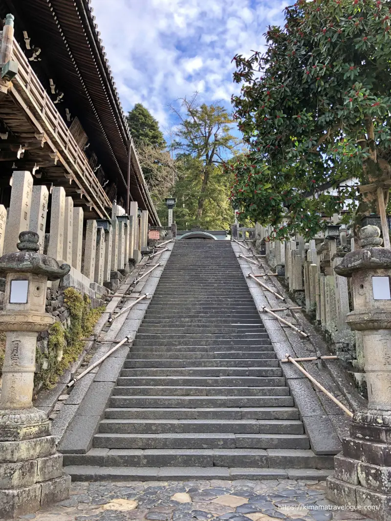 二月堂他(9)二月堂横階段