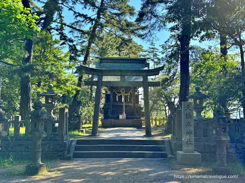 天橋立24　天橋立神社