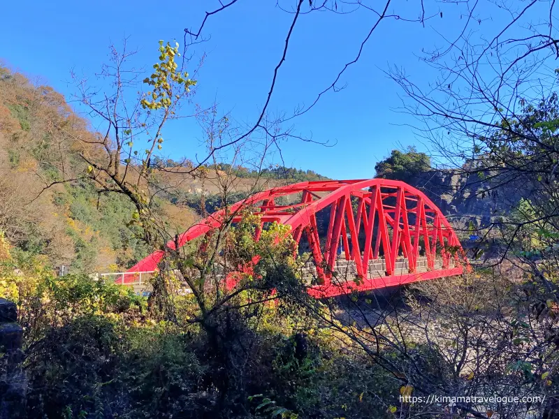 愛岐トンネル (77)　県境赤い橋