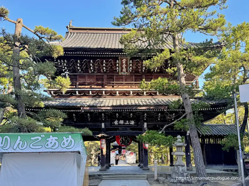 天橋立06　知恩寺　山門（黄金閣）