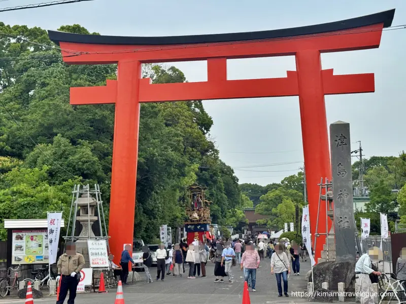 津島神社 鳥居