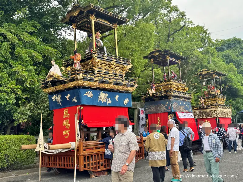 津島神社 山車
