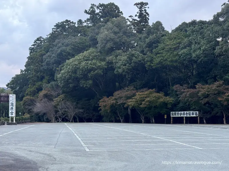 瀧原宮03　駐車場