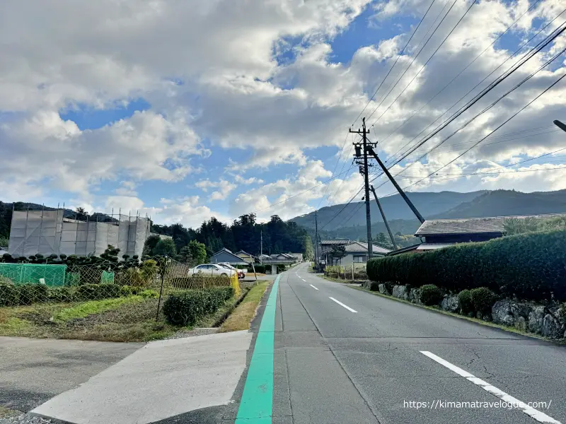 山の神への道
