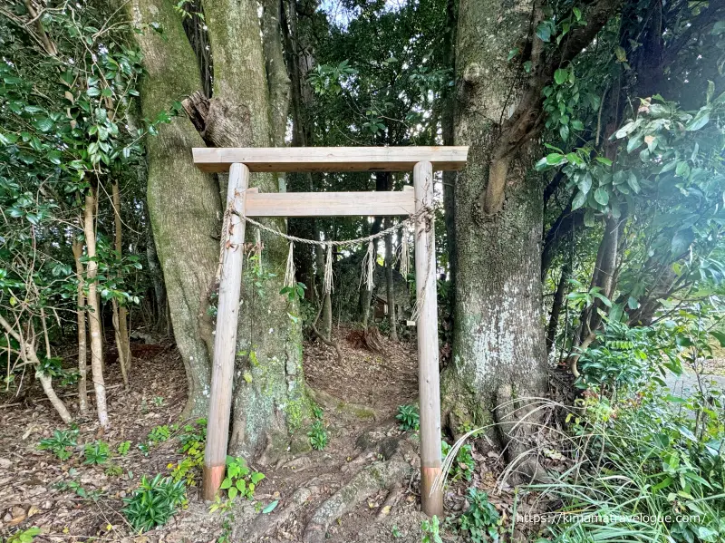 山の神の鳥居