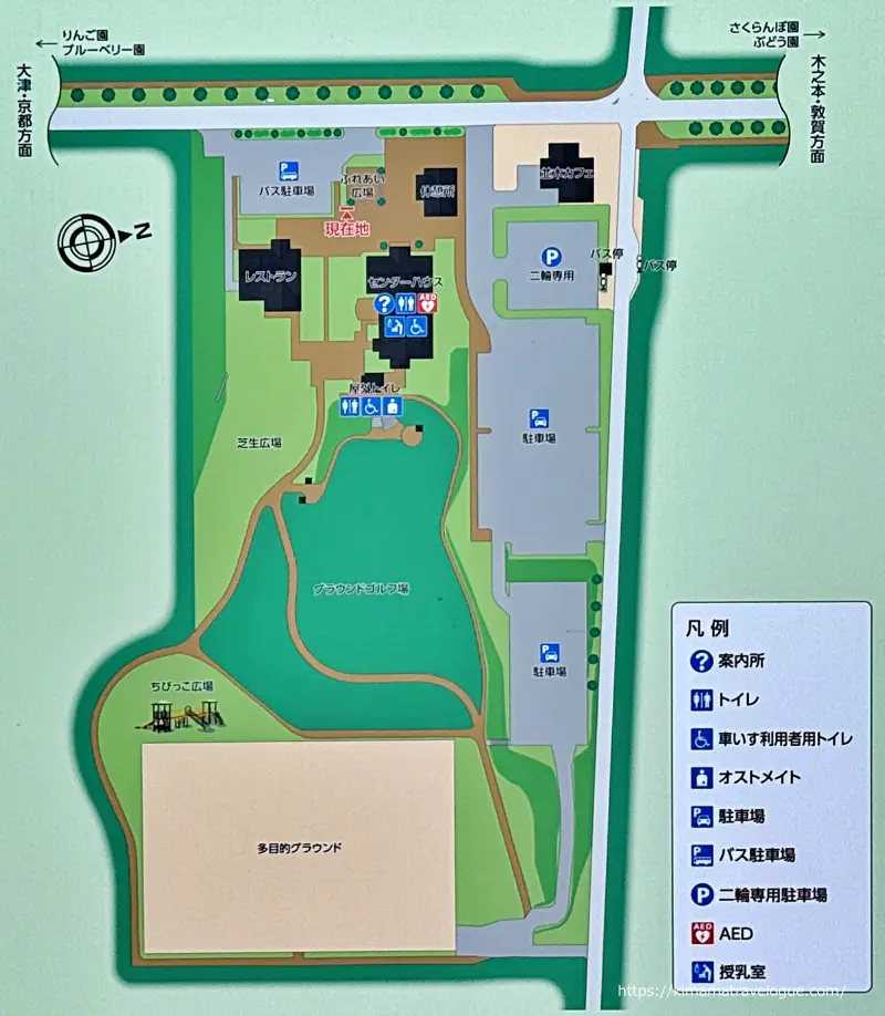 マキノピックランド地図