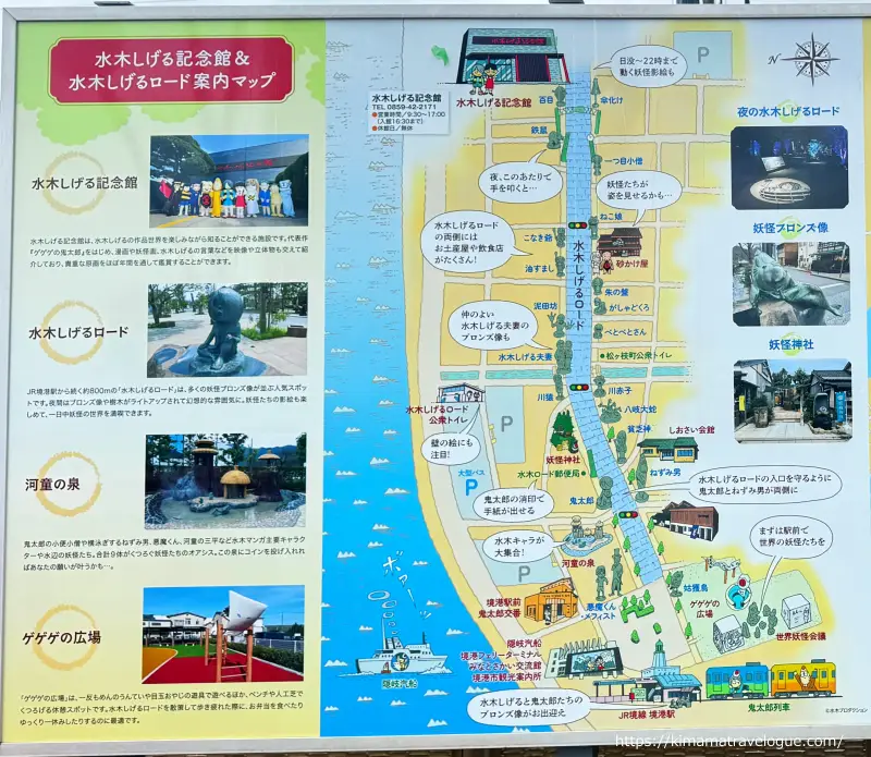 水木しげるロード 地図